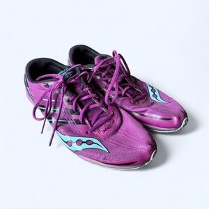 Saucony Women's Athletic Shoes in Purple and Aqua